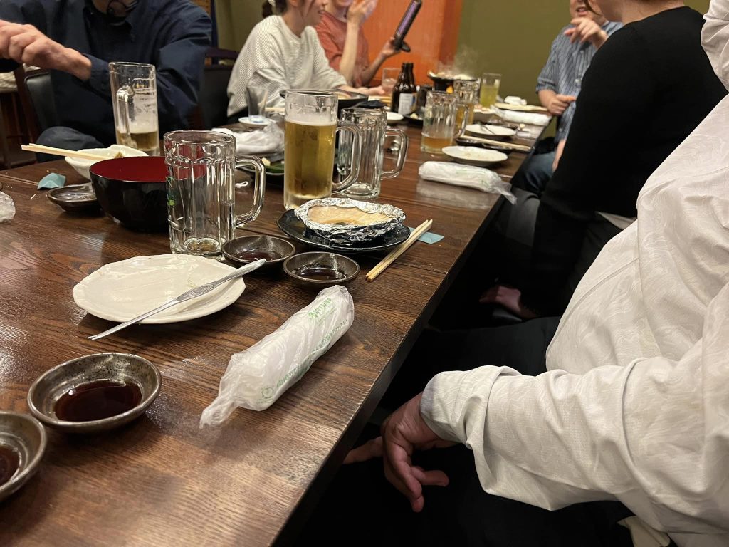 久しぶりに会社で懇親会