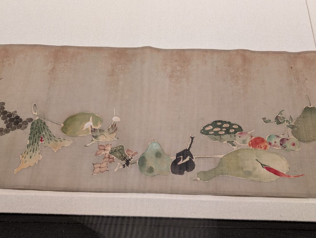 「若冲ディスカバリー」が思いのほか力作だった件>京都の福田美術館「果蔬図巻」その2