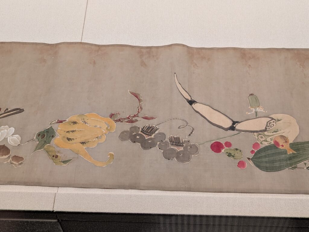 「若冲ディスカバリー」が思いのほか力作だった件>京都の福田美術館「果蔬図巻」その4