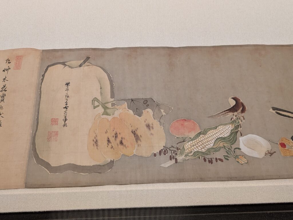 「若冲ディスカバリー」が思いのほか力作だった件>京都の福田美術館「果蔬図巻」その8